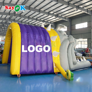 Sayok <strong>Bulldog</strong> <strong>Inflatable</strong> Tunnel Tent <strong>Inflatable</strong> Football Tunnel Entrance <strong>for</strong> Event - Product Image 3