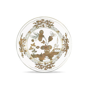 金花复古意大利风格装饰盘子陶瓷餐具豪华皇家餐具套装骨瓷 - Product Image 5