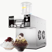 Machine à glace pilée commerciale hawaïenne et japonaise avec moteur 220V, haute productivité, garantie 1 an, poids 40kg