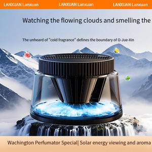 <span class=keywords><strong>Atomizador</strong></span> de Perfume <span class=keywords><strong>para</strong></span> Auto de Alta Gama, Modelo 2025, Perfume de Larga Duración, Difusor Automático con Efecto de Niebla, Energía Solar - Product Image 2