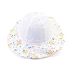 RongGuang printemps été automne impression Protection <span class=keywords><strong>Anti</strong></span> <span class=keywords><strong>UV</strong></span> plage casquettes de soleil dessin animé bébé seau chapeau pour les filles - Product Image 3
