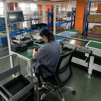 Lini Konveyor Rantai Kecepatan Ganda MV Instrument Box untuk Perakitan Produk Sedang & Kecil