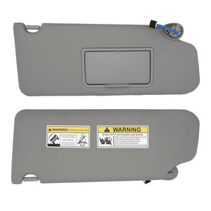 Visera de Repuesto Compatible con <span class=keywords><strong>Pilot</strong></span> 2009-2015, Parasol 83280-SZA-A01ZA, Color Gris, PP+Fibra, Plegable - Product Image 3