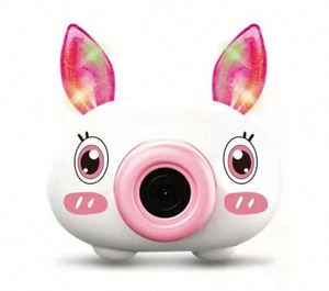 Dernière Version Pistolet à Bulles Gatling Automatique 8 Trous pour Enfants, Portable, à Piles, pour l'Extérieur en Été - Product Image 2