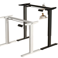 Cadre de table ordinateur bureau bureau Base debout levage Intelligent motorisé télescopique hauteur réglable pieds de Table électrique