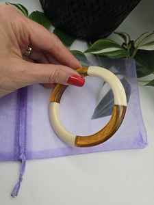 Elegant Handmade Resin <b>Bangles</b> For Women With Unique Color Designs Durable And Trendy - Product Image 3