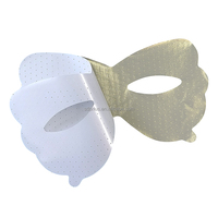 Masques jetables haut de gamme pour les yeux en tissu, à base d'algues et de fibres de Konjac, pour le soin de la peau, fabriqués en usine OEM, avec feuilles régulatrices de sébum