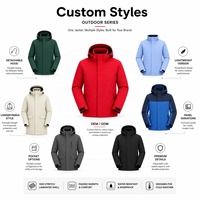 Manteau d'hiver rembourré en polyester 150D et taffetas 300T avec logo personnalisé pour hommes, à capuche, isolé, imperméable, pour la randonnée en plein air, vente en gros OEM