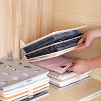 Organisateur de garde-robe multifonctionnel NFS en PP, pliable, superposable, gain de place, planche à plier les vêtements, empilable, moderne