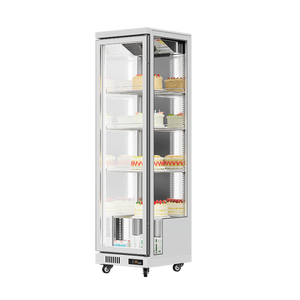 Siêu thị 2-8 ℃ hai cửa bánh hiển thị Máy làm lạnh thương mại mát tủ lạnh bánh hiển thị tủ lạnh để bán - Product Image 2