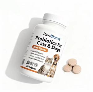 ขนมเคี้ยวสำหรับสุนัขและแมว OEM โพรไบโอติกและน้ำมันปลา - เสริมภูมิคุ้มกัน สุขภาพลำไส้ สุขภาพผิวและขน ดูดซึมเร็ว - Product Image 1