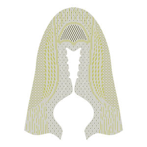 รองเท้าผ้าใบน้ำหนักเบา ระบายอากาศได้ดี สวมใส่สบาย รองเท้ากีฬาแบบสั่งทำขายส่ง พร้อมผ้าถักลายแจ็คการ์ดด้านบน - Product Image 5