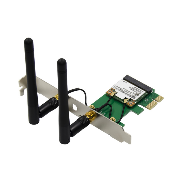 SUNWEIT ST715 PCIe Realtek RTL8188 Wifi Dual-Band Wireless Adapter