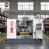 Centre d'usinage vertical CNC robuste VMC1165, fraiseuse à haute précision pour métaux avec ATC à 24 disques VMC1160