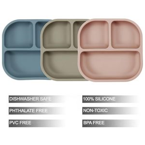 <span class=keywords><strong>2025</strong></span> Top Bán Bpa Miễn Phí Máy Rửa Chén An Toàn Thực Phẩm Grade Silicone Bé Ăn Đặt Mô Hình Động Vật Vuông Hút Tấm Cho Trẻ Sơ Sinh - Product Image 4