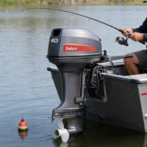 Nouveau moteur hors-bord à essence 40 CV 2 temps 4 cylindres pour bateaux de pêche à courte et longue portée - Product Image 2