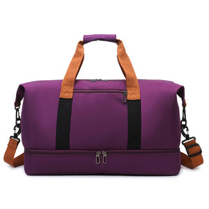Custom Logo Large Capacity Dry Wet Waterproof <b>Yoga</b> <b>Mat</b> <b>Carrier</b> Luggage Weekender Gym Travel Bags with Shoes Compartment - Product Image 4