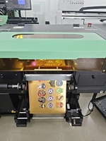 Baiyin 30cm 3d Uv Broderie Machine D'impression Uv Dtf Étiquette Autocollant Imprimante pour Tissu