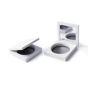 Cofanetto Vuoto Quadrato Bianco per <span class=keywords><strong>Polvere</strong></span> Compatta con Specchio, Chiusura Magnetica, Confezione Cosmetica per <span class=keywords><strong>Polvere</strong></span> Pressata, Blush, Private Label - Product Image 4