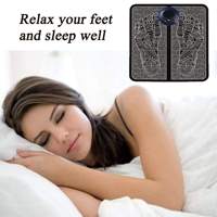 Machine de massage des pieds Ems Tens Neuropathy Electrique Pad Mat à télécommande sans fil