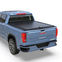 Couverture de benne de camionnette électrique rétractable en alliage d'aluminium avec verrouillage étanche - Ajustement universel