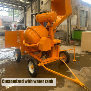 Mini Elektrische Kleine Betonmixer 350L 500L 700L Kleine Mobiele Zelfladende Cementmixer Machine Dieselmotor Betonmixer - Product Image 4