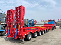 Hochleistungs-40-t-120-t-Tieflader-Sattelauflieger Bagger träger Cargo Utility Dropdeck-LKW-Anhänger Tieflader