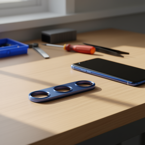 Protector de Lente de Cámara Azul para Motorola One Fusion Xt2073, Pieza de Repuesto - Product Image 3