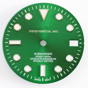 Nuevo reloj mecánico con esfera NH35 con 28,5 de diámetro modificado azul luminoso agua fantasma esfera accesorios de reloj - Product Image 3