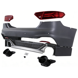 Pare-chocs arrière style RS5 avec sorties d'échappement pour Audi A5 2009-2016 B8/B8.5 - Remplacement à visser - Product Image 3