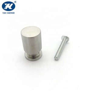 Rắn thép không gỉ nội Knob ngực kéo Knob lỗ duy nhất đồ nội thất knobs tường quần áo móc - Product Image 4