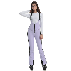 Trajes de Esquí de una Pieza Personalizados al por Mayor, Trajes de Nieve Impermeables y Cortavientos con Cinturón, Cremallera y Absorción de Humedad, Unisex - Product Image 2