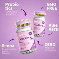 OKTW Capsules Détox Minceur : Digestion Saine, Nettoyage Efficace, Complément Alimentaire pour la Perte de Poids, Capsule Détoxifiante