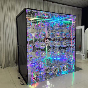 Vente flash : Cabines photo LED, <span class=keywords><strong>fond</strong></span> <span class=keywords><strong>de</strong></span> photographie, boîte <span class=keywords><strong>de</strong></span> photomaton <span class=keywords><strong>de</strong></span> magazine, photomaton pour décoration d'événements <span class=keywords><strong>de</strong></span> mariage - Product Image 5