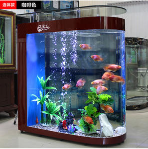 Bullet סגנון אקווריום דגי טנק גדול אקריליק אקווריומים שולחן האקווריום למכירה - Product Image 5