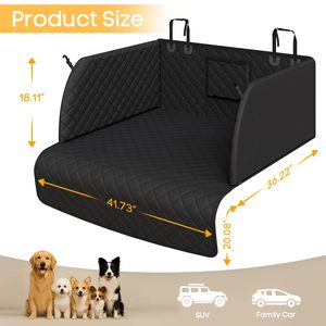 <span class=keywords><strong>Housse</strong></span> <span class=keywords><strong>de</strong></span> <span class=keywords><strong>coffre</strong></span> imperméable pour SUV pour chiens, avec côtés rembourrés pour protéger les animaux, couverture complète antidérapante pour siège <span class=keywords><strong>de</strong></span> <span class=keywords><strong>voiture</strong></span> pour <span class=keywords><strong>chien</strong></span> - Product Image 2