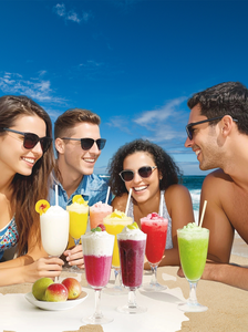 Trituradora de Hielo Eléctrica Automática Portátil de Plástico con Capacidad de 2L para Uso Comercial y en Hoteles, Máquina para Hacer Smoothies, Jugos y Granizados - Product Image 4