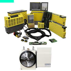 4th 4 trục đường kính 200 mét Worm Gear ngang nghiêng chỉ mục cam bảng quay cho fanuc hệ thống với fanuc ổ đĩa và động cơ - Product Image 4