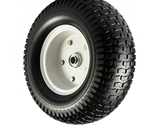 Roues pivotantes 13 x 5.00-6, roue en mousse PU à bande de roulement solide, polyuréthane 13 pouces - Product Image 2