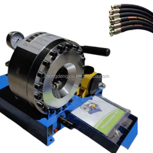 Nouvelle Machine de Sertissage Manuelle Portable pour Tuyaux Hydrauliques, Dispositif de Rétrécissement de Petits Tubes avec Composants à Engrenages - Product Image 3