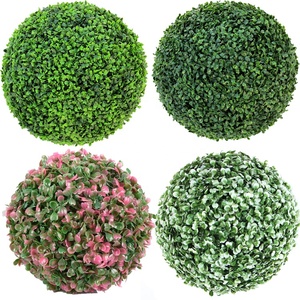 Palla di erba artificiale Milan, siepe verticale di bosso, palla di piante 5 10 15 20 25 30 35 40 45 50cm ID Plastica Per tutte le stagioni - Product Image 1