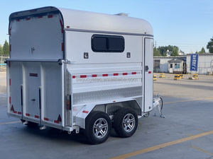 مقطورة حصان صينية متينة مجلفنة بزاوية تحميل 2 سهلة السحب - Product Image 5