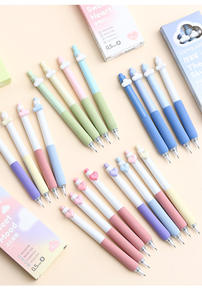 Schulpapier Anti-Stress EVA Griff versenkbar Cloud Lovely Gel-Stift-Set - Product Image 3