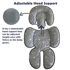 Cuscino di supporto <span class=keywords><strong>per</strong></span> il corpo della testa del rivestimento del passeggino, inserto <span class=keywords><strong>per</strong></span> seggiolino auto <span class=keywords><strong>per</strong></span> bambini, cuscino di supporto <span class=keywords><strong>per</strong></span> il collo del seggiolino auto <span class=keywords><strong>per</strong></span> bambini - Product Image 4