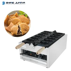 220V Commerciële Elektrische Wafelijs Roestvrij Staal Taiyaki Mini Machine Taiyaki Vismachine Custom Taiyaki Machine