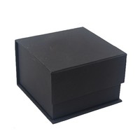 Boîte rigide en papier avec fermeture magnétique, personnalisée, de luxe, noire, avec insert en EVA, pour 6, 8, 9 ou 10 flacons de 1 ml ou 2 ml, pour découverte de parfums
