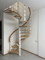 Blh-3 Livraison rapide, acier inoxydable durable, écologique, escalier extérieur en spirale pour appartement, villa, qualité supérieure, usage résidentiel