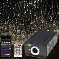 Moteur d'éclairage à fibre optique 30W CCT, indice de protection IP20, Ra90, contrôle par application mobile, température de couleur variable 2700K-6000K, source de lumière LED