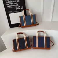 Sac fourre-tout grande capacité pour femme, nouvelle mode 2026, sac bandoulière en jean simple pour le quotidien, mini sac à l'épaule minimaliste pour femme