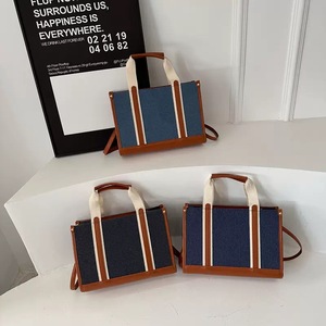 <span class=keywords><strong>Sac</strong></span> fourre-tout grande capacité pour femme, nouvelle mode 2026, <span class=keywords><strong>sac</strong></span> bandoulière en jean simple pour le quotidien, mini <span class=keywords><strong>sac</strong></span> à l'épaule minimaliste pour femme - Product Image 2